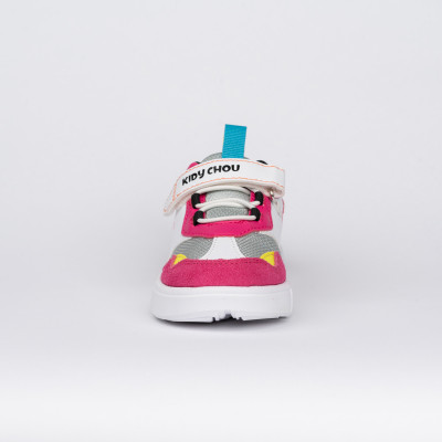 KidyChou - Chaussures Enfant Modèle Run Blanc et Fuchsia - Sneaker de  qualité et pas chère Taille 21